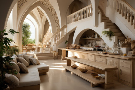 arabic islamic kitchen design home interior professional advertising photographyの素材