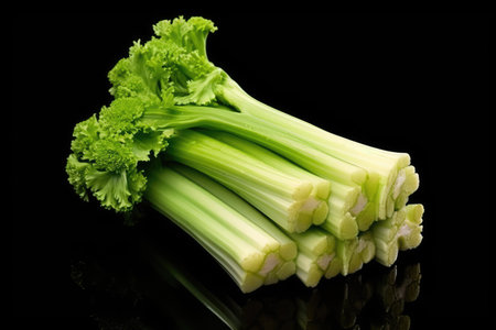 celery vegetables before cooking professional advertising food photographyの素材