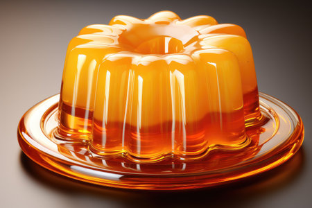 pudding jelly in the kitchen table professional advertising food photographyの素材