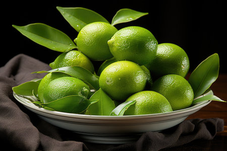 lime in indoor studio professional advertising food photographyの素材