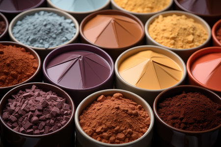 stock photo of chocolate on kitchen counter table professional advertising food photographyの素材