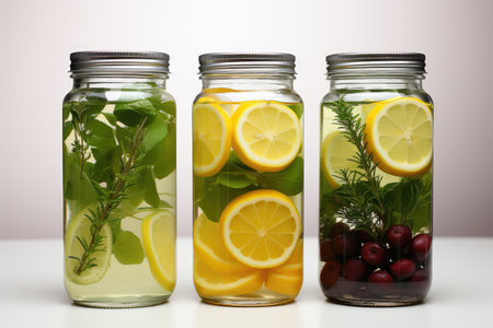 Vitamin drink for detox diet professional advertising food photographyの素材