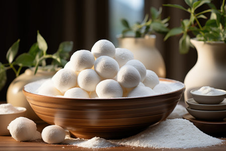 mochi tradisional japanese food professional advertising food photographyの素材