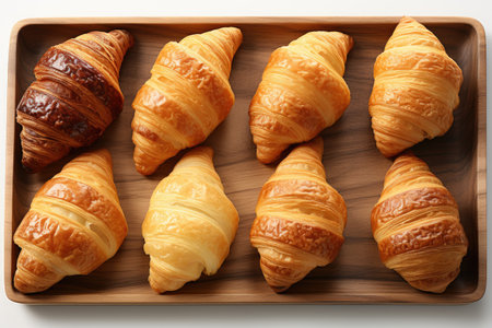 pastry isolated white background professional advertising food photographyの素材