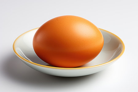 chicken egg in the kitchen table professional advertising food photographyの素材
