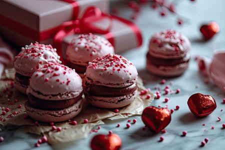 cakes for gift professional advertising food photographyの素材