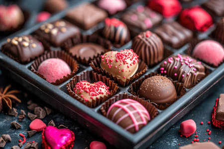 chocolate box to special moment professional advertising food photographyの素材