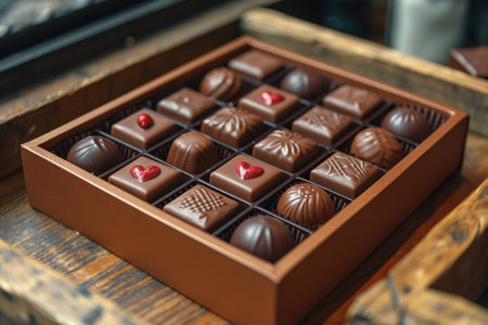 chocolate box to special moment professional advertising food photographyの素材