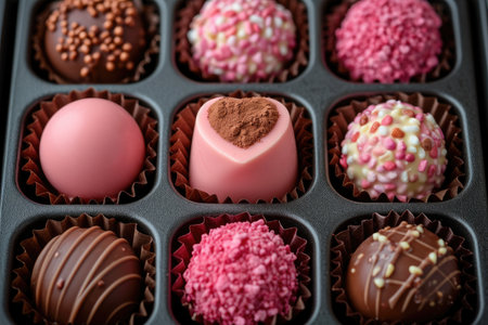 chocolate box to special moment professional advertising food photographyの素材