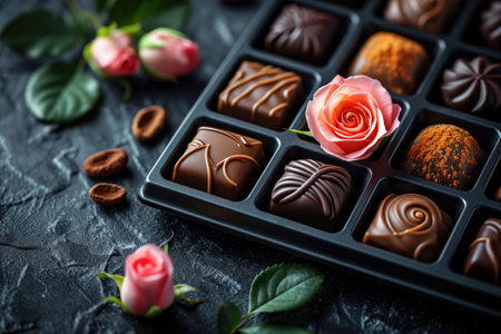 chocolate box to special moment professional advertising food photographyの素材