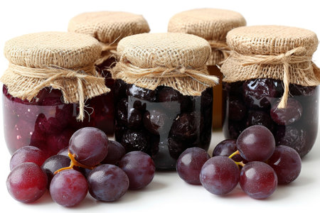 Pickled fruits and vegtables in kitchen table professional advertising food photographyの素材
