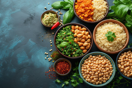 Ramadan iftar meal ideas advertising food photographyの素材