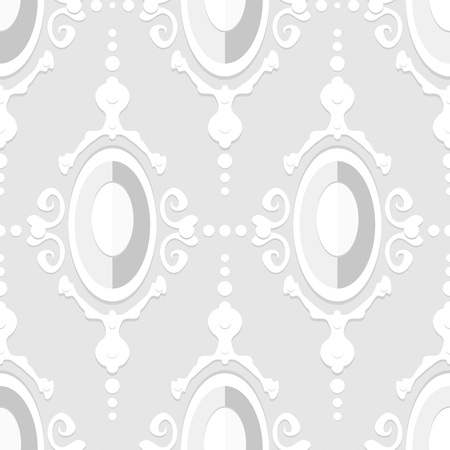 Seamless pattern on a gray background.のイラスト素材