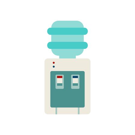 Water Dispenser Flat Icon Vectorのイラスト素材