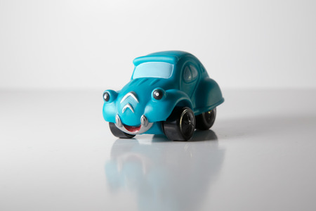 Blue Toy Car