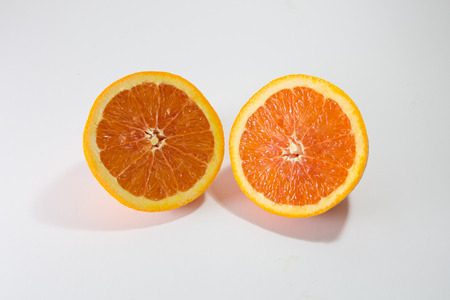 Two Halves Orangeの写真素材