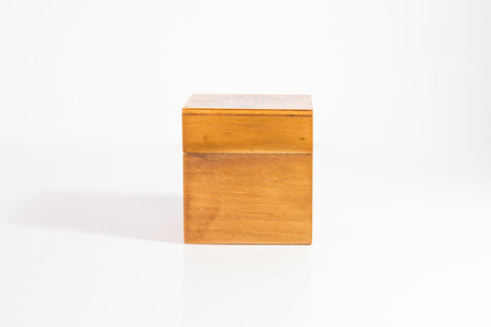 Small Wooden Boxの写真素材