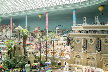Seoul, Korea - May, 2016: Lotte World, a famous amusement theme park at Seoulのeditorial素材