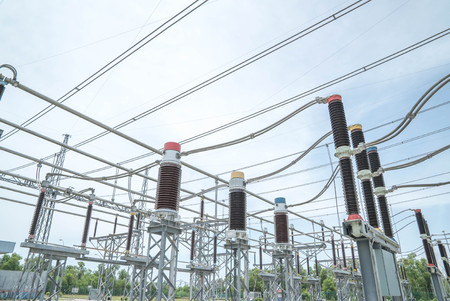 Transmission Electric Power Lines Tower Pylon