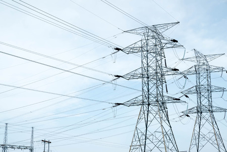 Transmission Electric Power Lines Tower Pylon