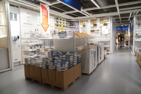 Damansara, Malaysia - August 14, 2017: Interior shot of IKEA Damansara Malaysia during member...