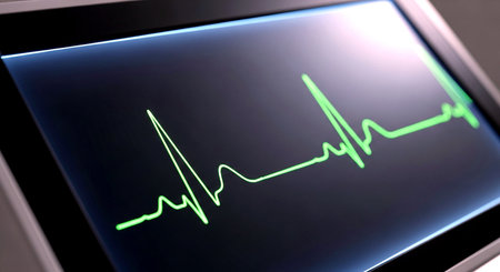 Medical ampoules and syringes on a white background.の素材