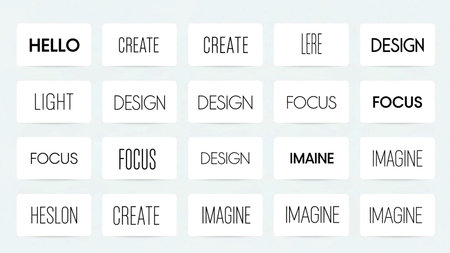 Highly quality original trendy minimalistic vector set of business card.の素材