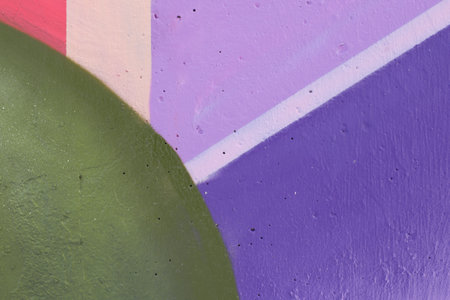 Painted wall, full screen close-up. Not just one color.の写真素材