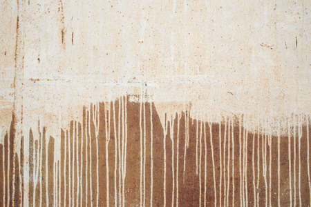 Rusty old, corroded iron texture. Iron shabby wall in full screen.