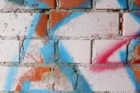 An old wall, shabby, with stains all over the screen.