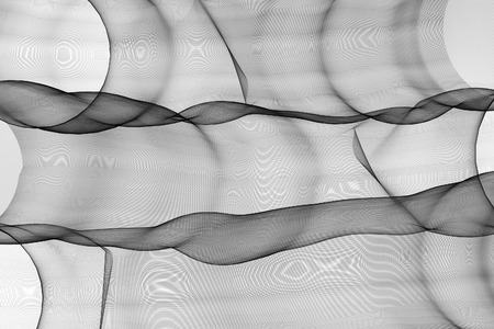 Filigree grayscale veil textureの写真素材