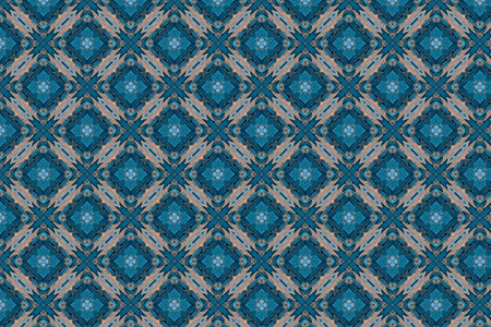 Blue square wallpaperの写真素材