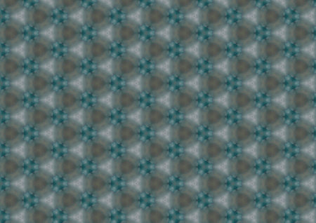 Greenish wallpaper regulary arranged virus similar.の写真素材