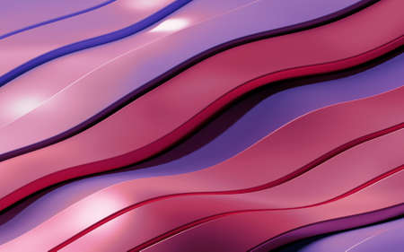 Broad reddish and purple striped background.の写真素材