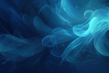 Abstract blue background, Generative Aiの素材