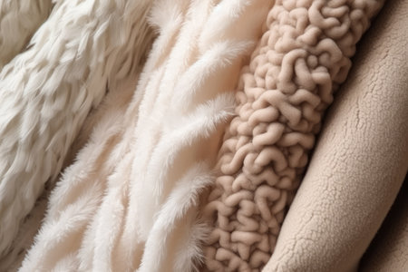 Soft fabric texture background, Generative aiの素材