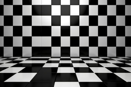 Abstract black and white background, Generative aiの素材