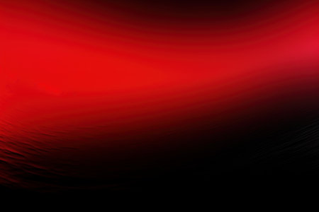 Abstract red and black background with some smooth lines in it (close up)の素材