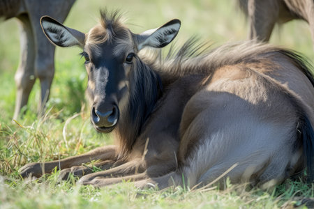 Wildebeest (Connochaetes taurinus)の素材