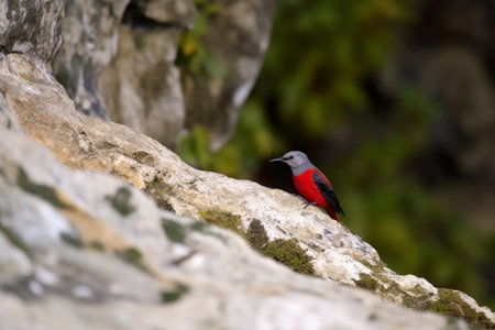 Red-bellied Bulbul (Pycnonotus ruficollis)の素材