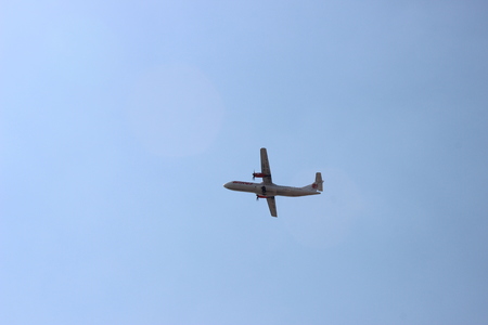Wings Air ATR72-600 (PK-WGH) taking off from Adi Sumarmo International Airport (SOC), Solo, Indonesiaのeditorial素材