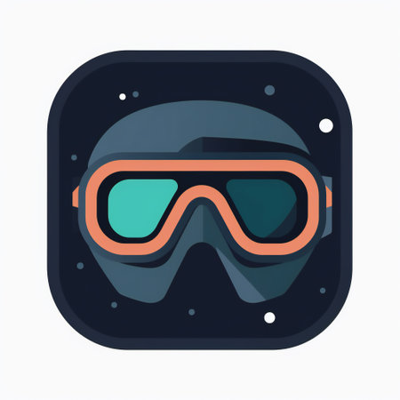 Pilot helmet icon. Flat illustration of pilot helmet icon for web designの素材