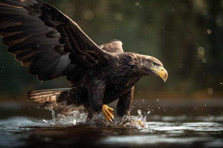 White-tailed eagle (Haliaeetus albicilla)の素材