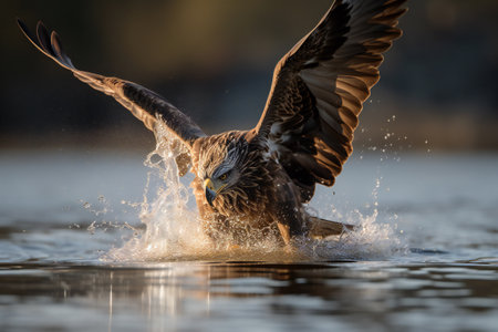 White tailed eagle (Haliaeetus albicilla)の素材
