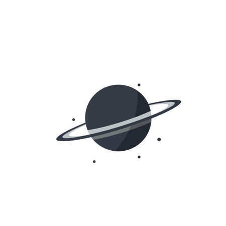 Transition from simple planet to detailed ring structure.