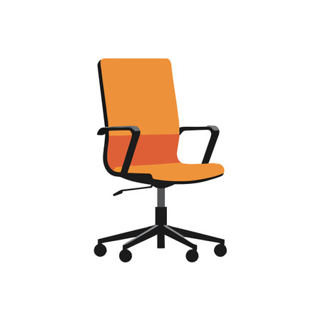 The chair transitions from upright to reclining position.のイラスト素材