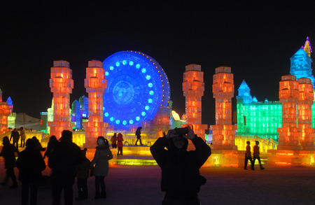 Harbin Ice and Snow Worldのeditorial素材