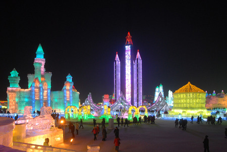 Harbin Ice and Snow Worldのeditorial素材