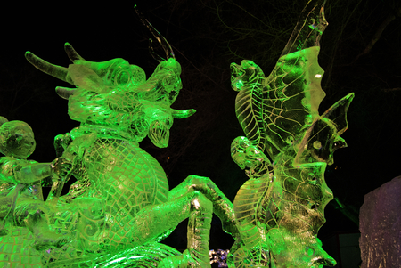 ice sculptureのeditorial素材