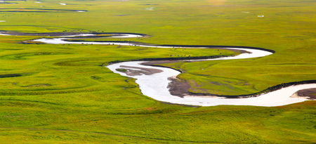 Grassland sceneryの写真素材